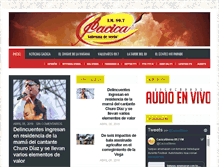 Tablet Screenshot of cacicastereo.com